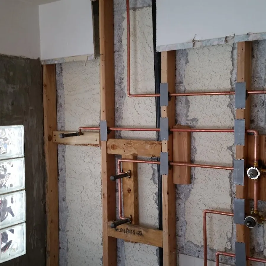 Copper pipe installation for Repiping in Pine
